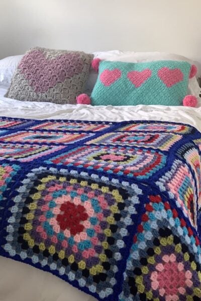 How to make a granny square blanket