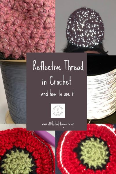 reflective thread and yarn crochet UK